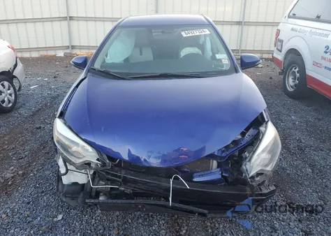 2016 Toyota Corolla L from USA, damaged, VIN 5YFBURHEXGP477553